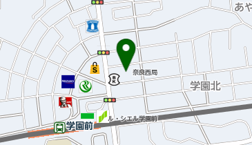 ゆうちょ銀行奈良店の地図画像