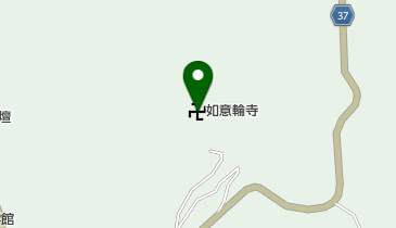 如意輪寺宝物殿の地図画像