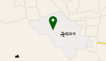 當麻寺奥院宝物館の地図画像