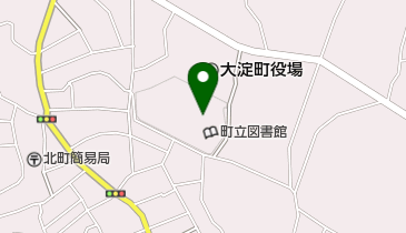 大淀町立図書館の地図画像