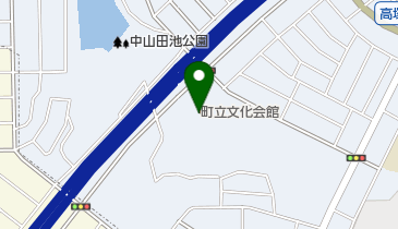 河合町立図書館の地図画像