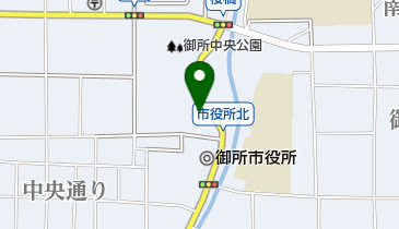 御所市立図書館の地図画像