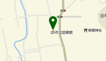 桜井市立図書館の地図画像