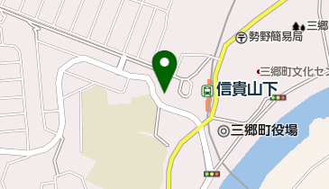 三郷町立図書館の地図画像