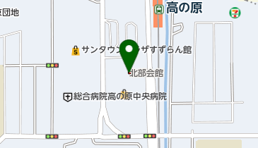 奈良市立北部図書館の地図画像