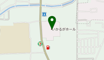 斑鳩町立図書館の地図画像