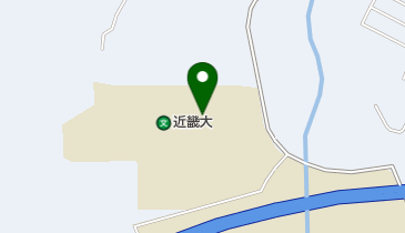 近畿大学農学部図書館の地図画像