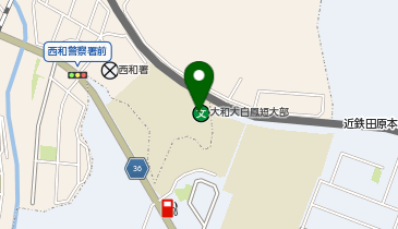 白鳳短期大学図書館の地図画像