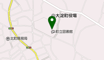 大淀町文化会館の地図画像