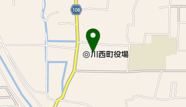 けやきホールの地図画像