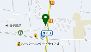 ベルコシティーホールこどのの地図画像