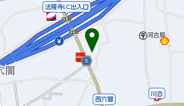 ベルコシティホール法隆寺の地図画像