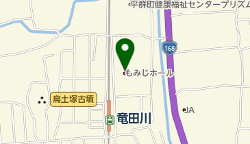 もみじホールの地図画像