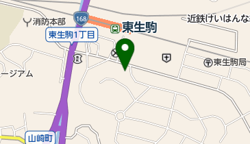 (株)ベルコ東生駒駅前ホールの地図画像