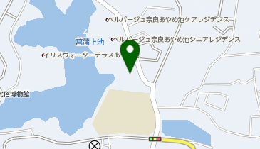 ベルコシティホールあやめ池の地図画像