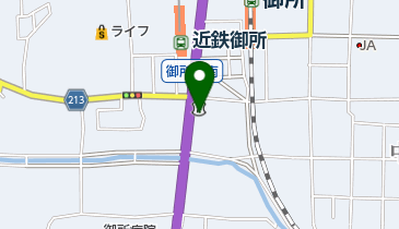 南都銀行御所支店の地図画像