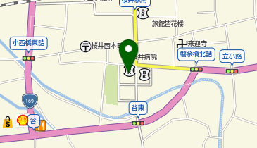 南都銀行桜井支店の地図画像