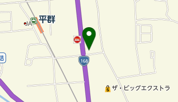 南都銀行平群支店の地図画像