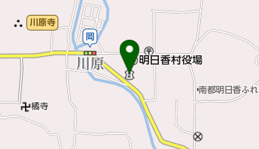 南都銀行明日香支店の地図画像