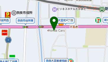 南都銀行本店の地図画像