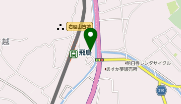 南都銀行高取支店の地図画像