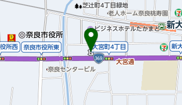 奈良信用金庫大宮支店の地図画像