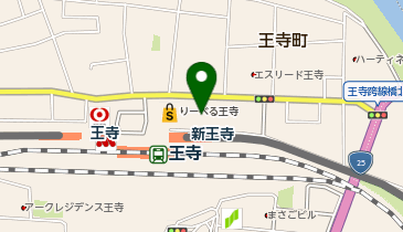 奈良中央信用金庫王寺支店の地図画像