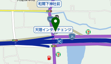 大和信用金庫檪本支店の地図画像