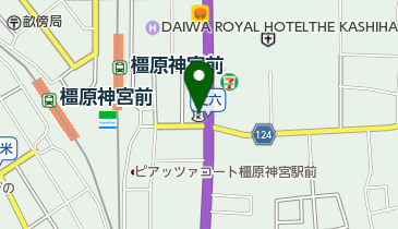 大和信用金庫橿原支店の地図画像