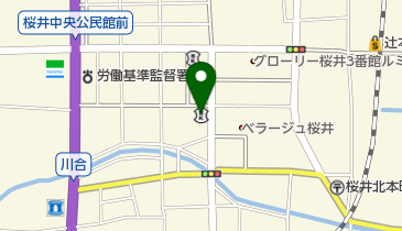 大和信用金庫桜井北支店の地図画像