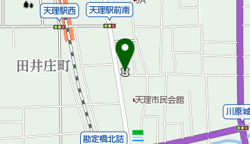 大和信用金庫天理支店の地図画像