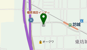 大和信用金庫坊城支店の地図画像