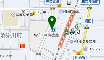 大和信用金庫JR奈良駅前支店の地図画像