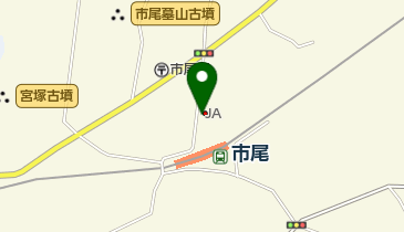 JAならけん高取出張所の地図画像