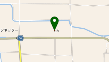 JAならけん川西出張所の地図画像