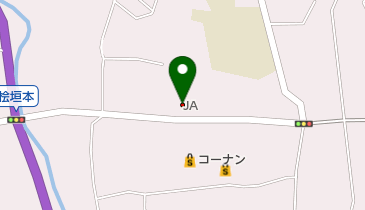 JAならけん大淀西部支店の地図画像