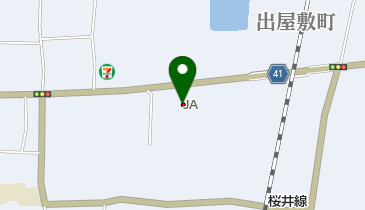 JAならけん奈良南部支店の地図画像