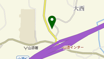 JAならけん山添支店の地図画像