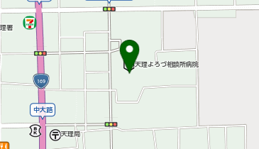 (財)天理よろづ相談所病院の地図画像