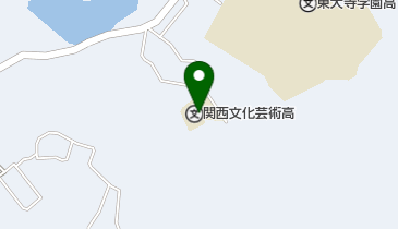 関西文化芸術高校の地図画像