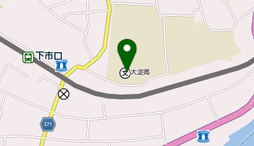 奈良県立奈良南高校大淀学舎の地図画像