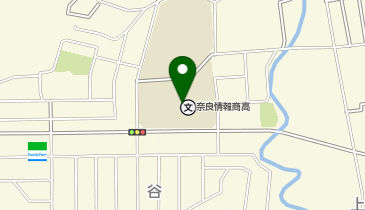 奈良県立商業高校の地図画像