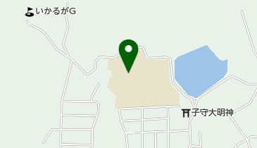 斑鳩町立斑鳩中学校の地図画像