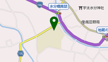 宇陀市立菟田野中学校の地図画像