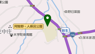 宇陀市立大宇陀中学校の地図画像