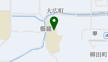 御所市立大正中学校の地図画像