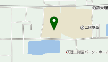 天理市立西中学校の地図画像