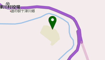 十津川村立十津川中学校の地図画像