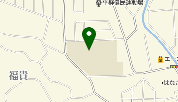 平群町立平群中学校の地図画像