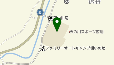 天川村立天川小中学校の地図画像